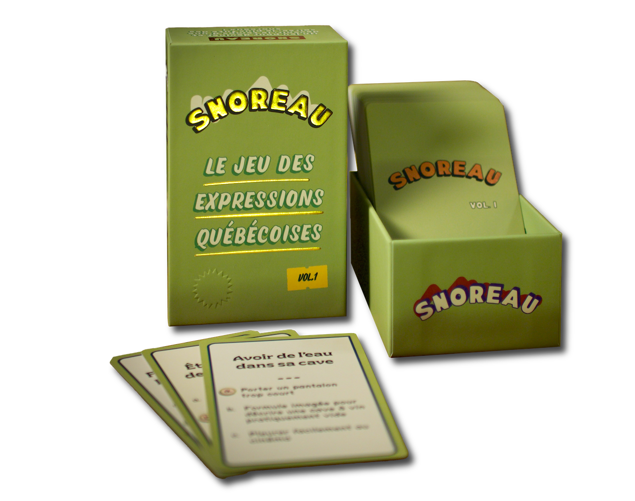 Snoreau, le jeu des expressions québécoises
