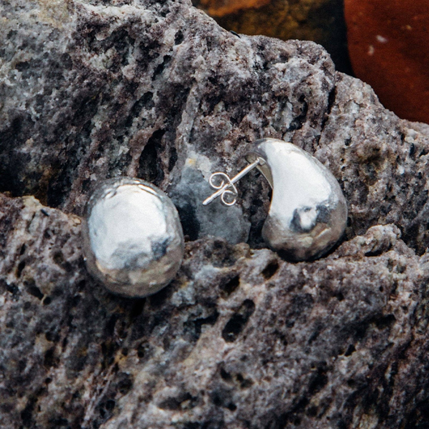 Boucles Figuera argent - Agapé Studio