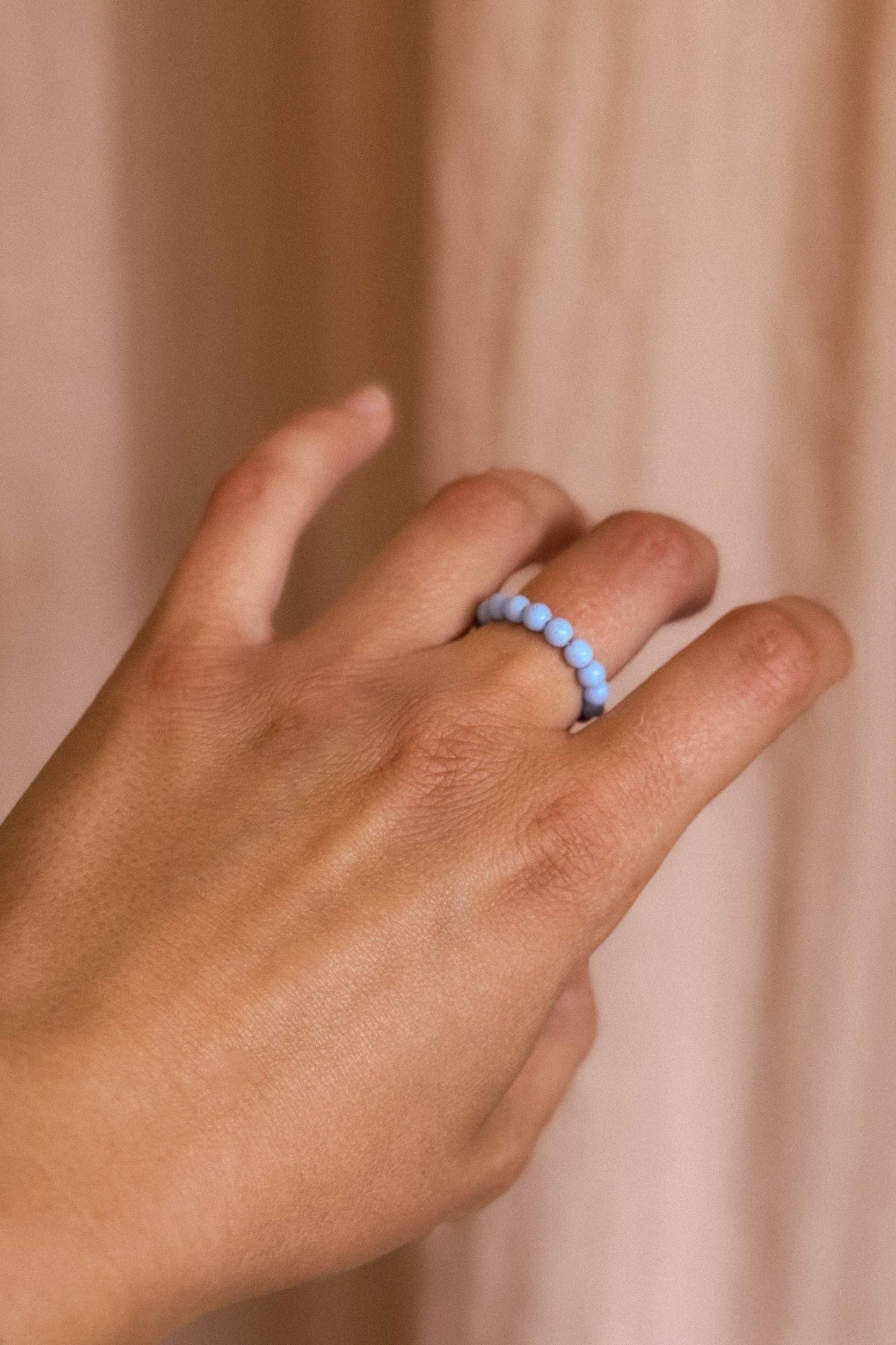 Bague bleue Babyblau - SAN SAN