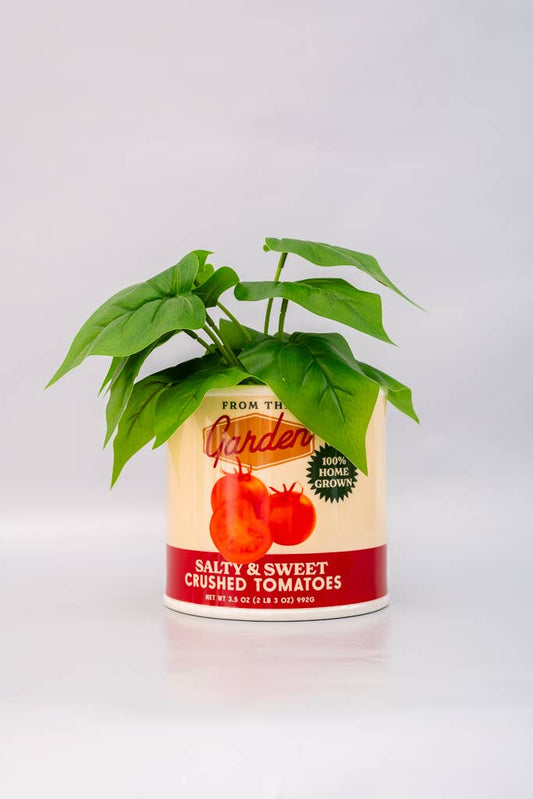 Vase canne de tomates - Tomato Can Ceramic Vase - Ban.do