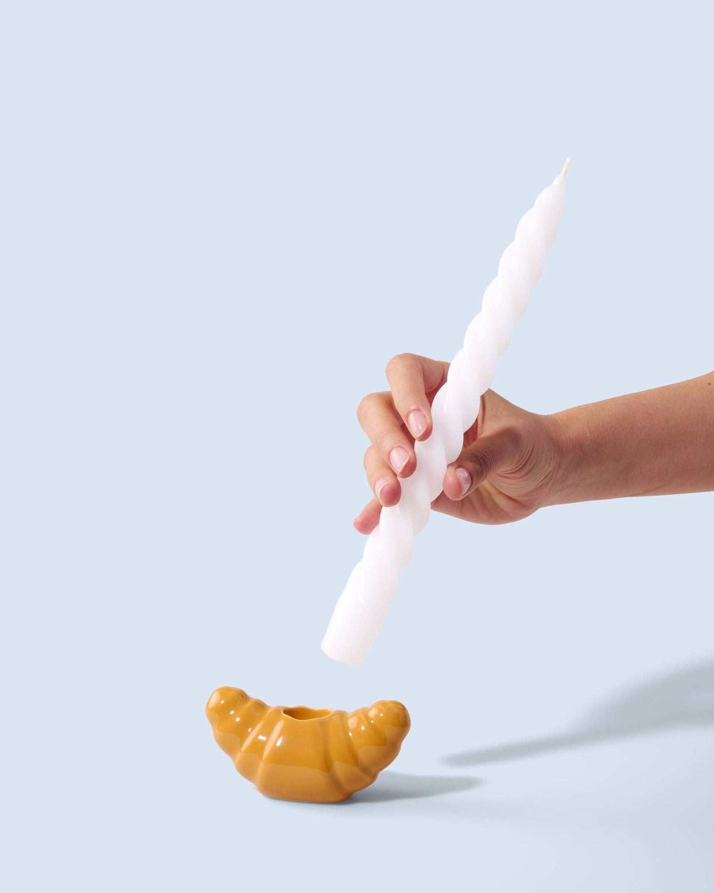 Bougeoir ''Croissant'' Candle Holder - Fluid market