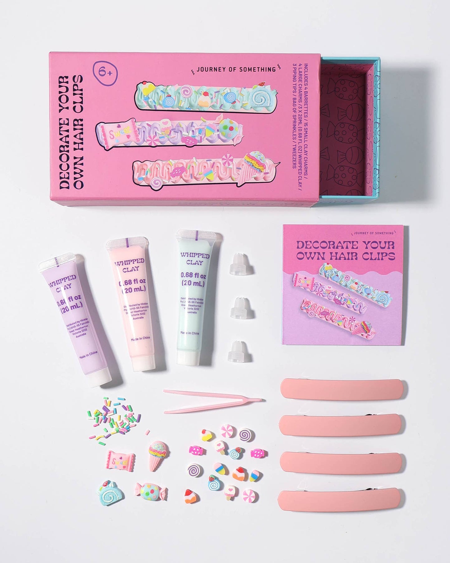 Kit Decorez vos Barrettes - Decorate Your Own Hair Clips - Journey of Something