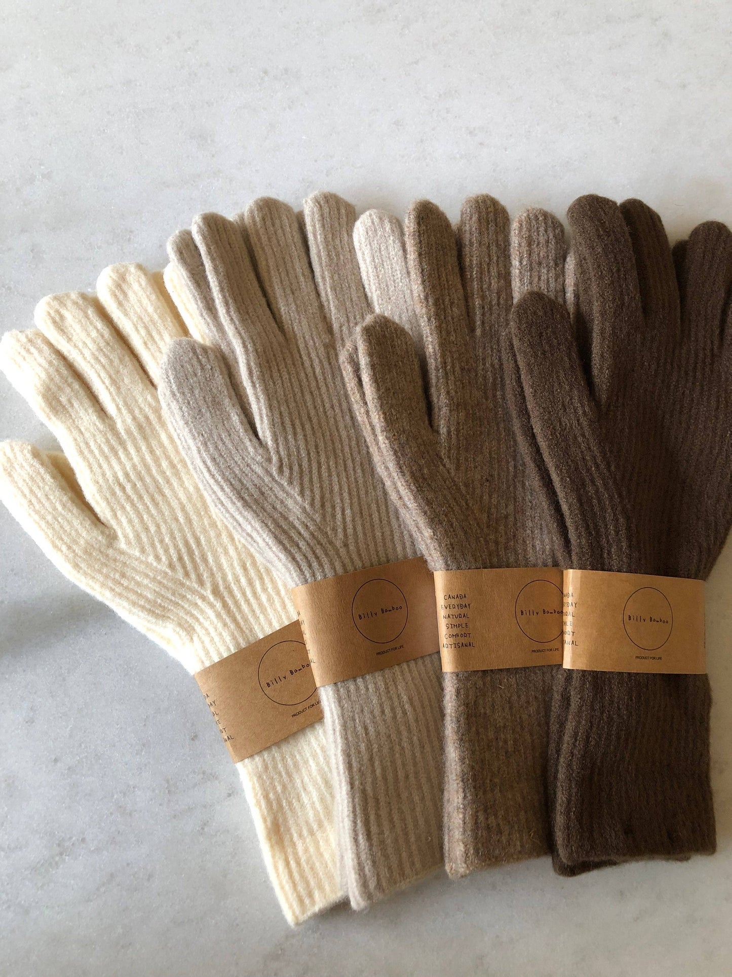 Gants en laine Fuzzy- Billy Bamboo