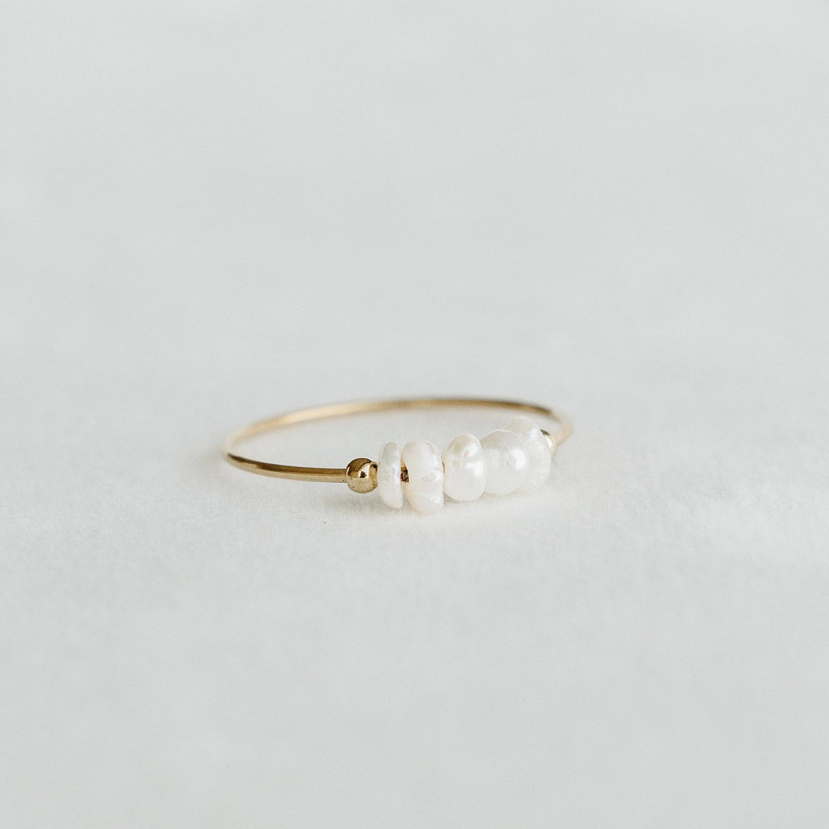 Bague Mini Perles Ring - PETITE GOLD