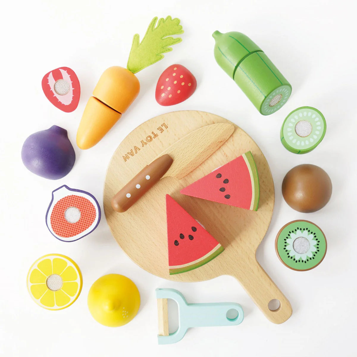 Jeu Planche à découper et aliments - Le Toy Van