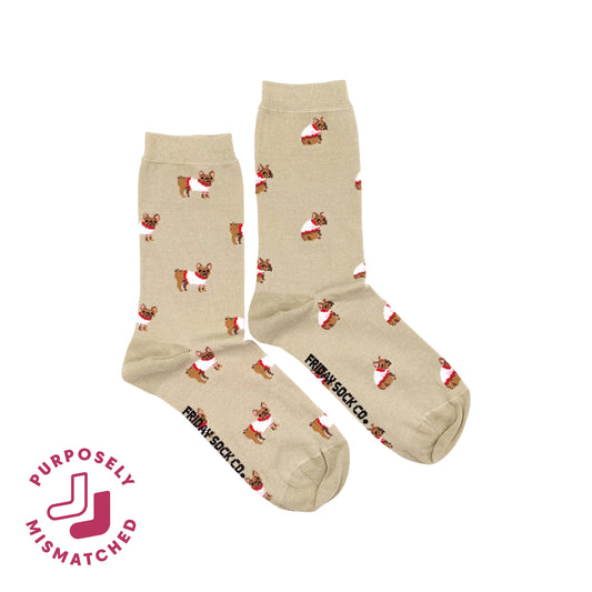 Chaussette 'French Bulldog' Socks - Friday Sock Co.
