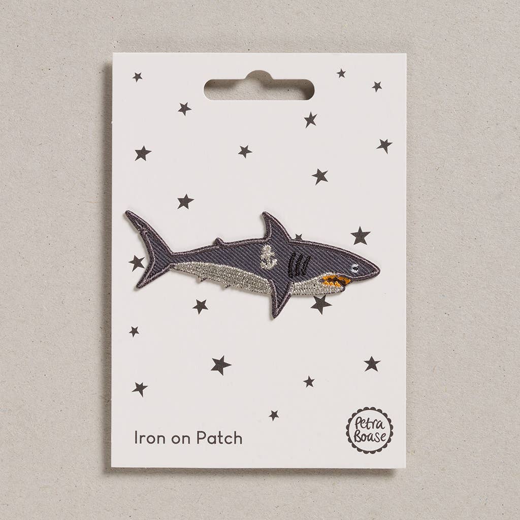 Patch thermocollant Broderie Requin - Petra Boase