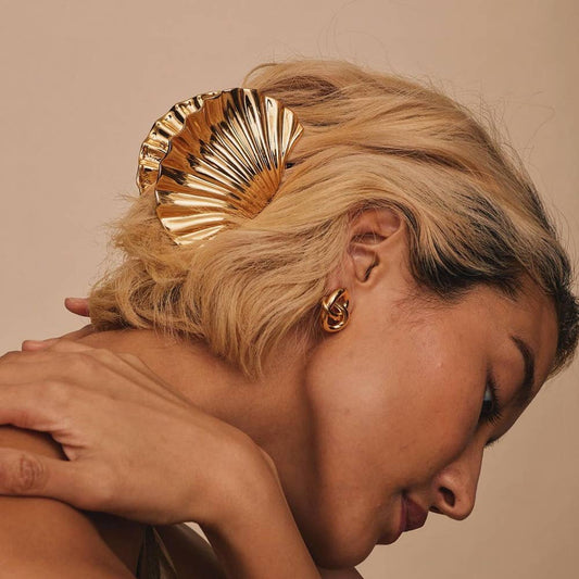 Pince à cheveux coquillage - Lady June Accessories