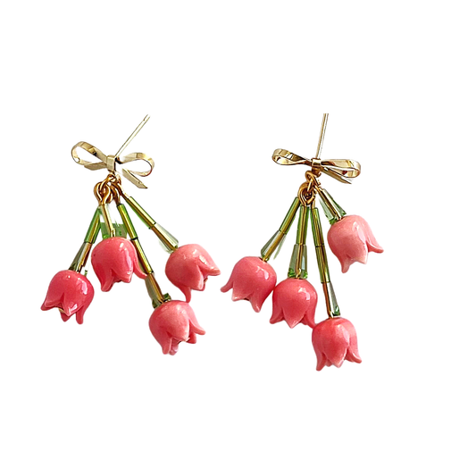 Boucles Tulips Bouquet - Yellow Dots Studio