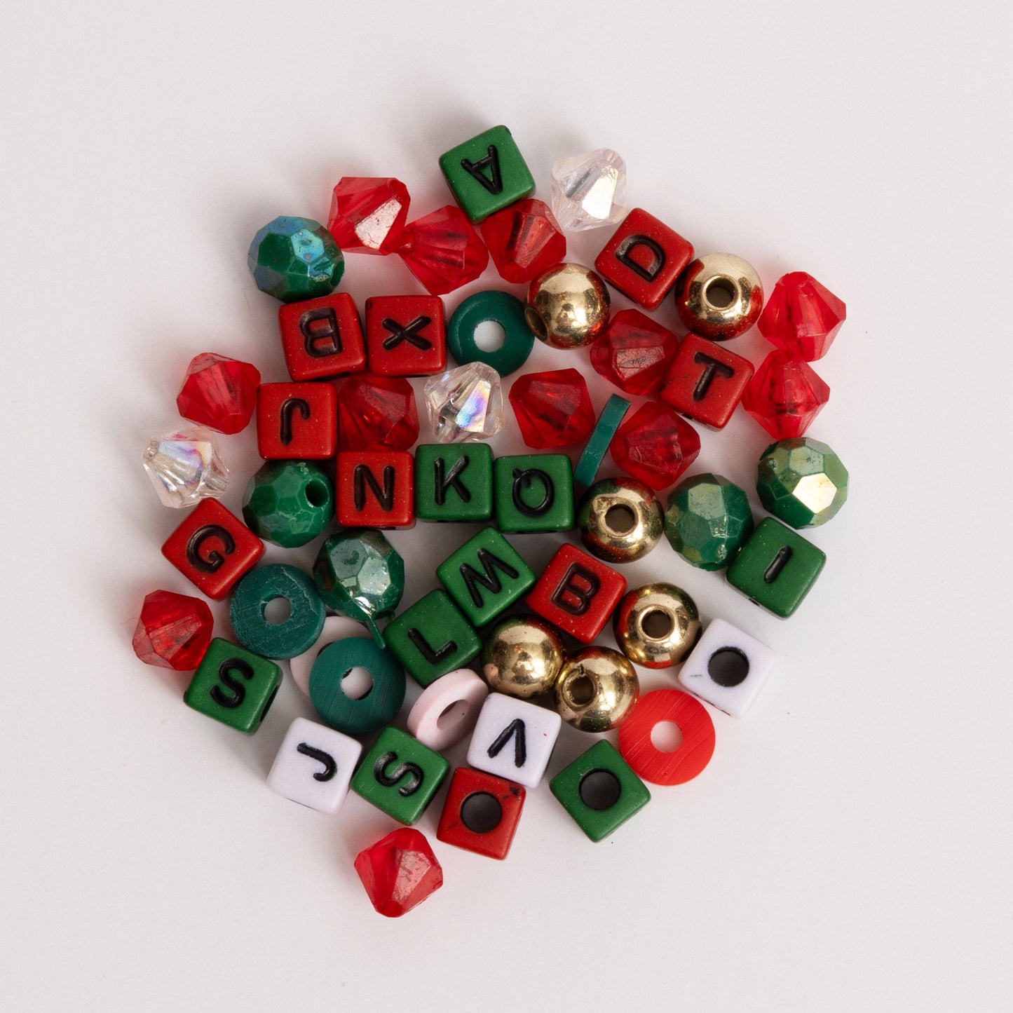 Boule à neige ensemble de perles DIY - Snow Globe DIY Letter Bead Kit - Jewelry Made by Me