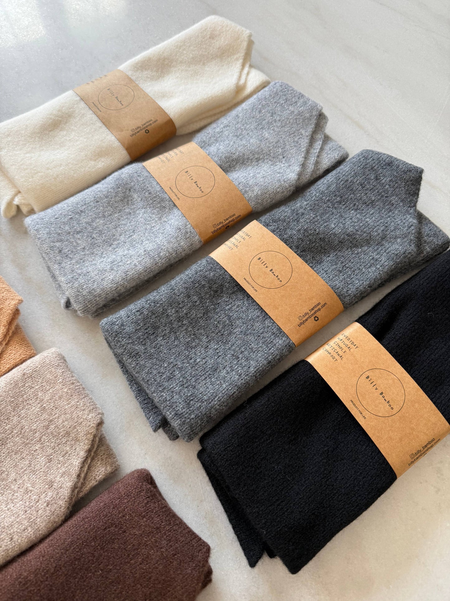 Foulards en laine - Scarf - Billy Bamboo