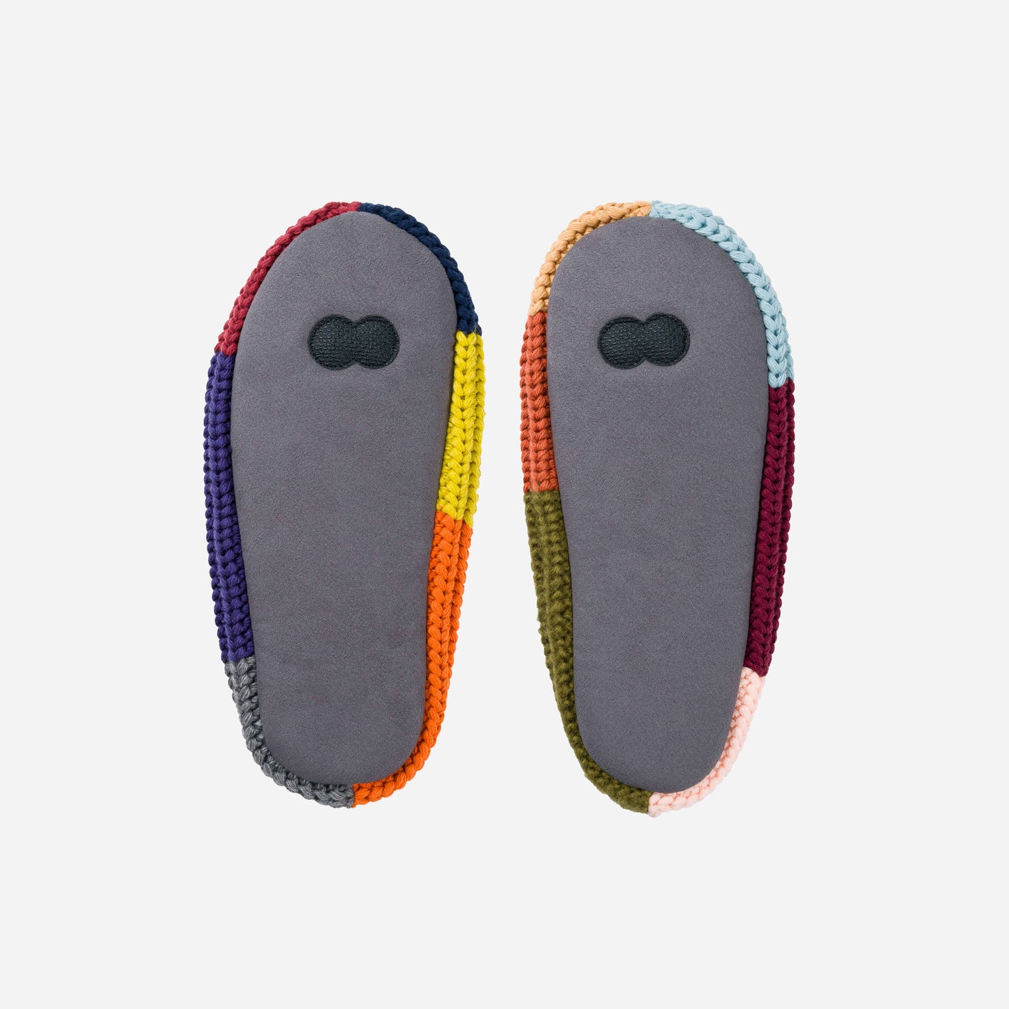 Pantoufles Mismatch Rib Slippers - Verloop