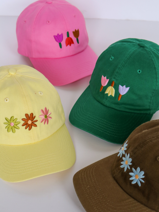 Collection Casquette fleuries - Mosey Me