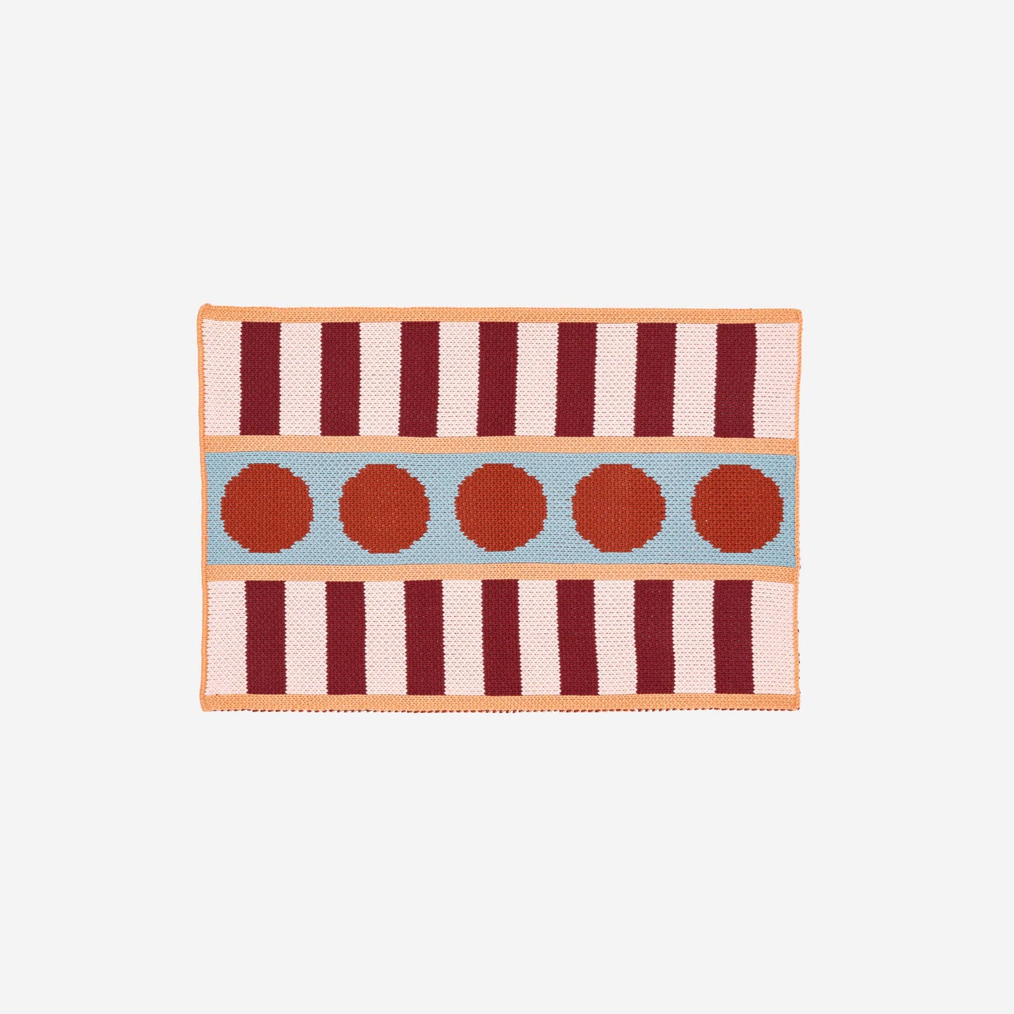 Mini tapis ''Stripe Dot'' Mini Rug - Verloop