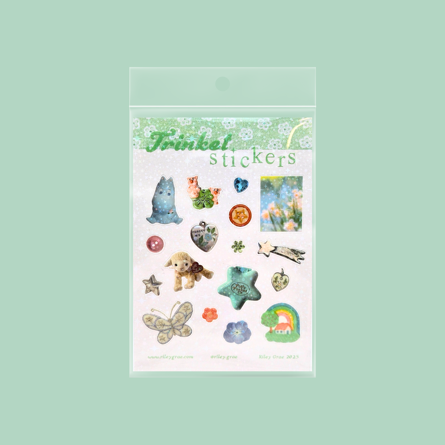 Feuilles d'autocollants - Sticker sheets-  Riley Grae