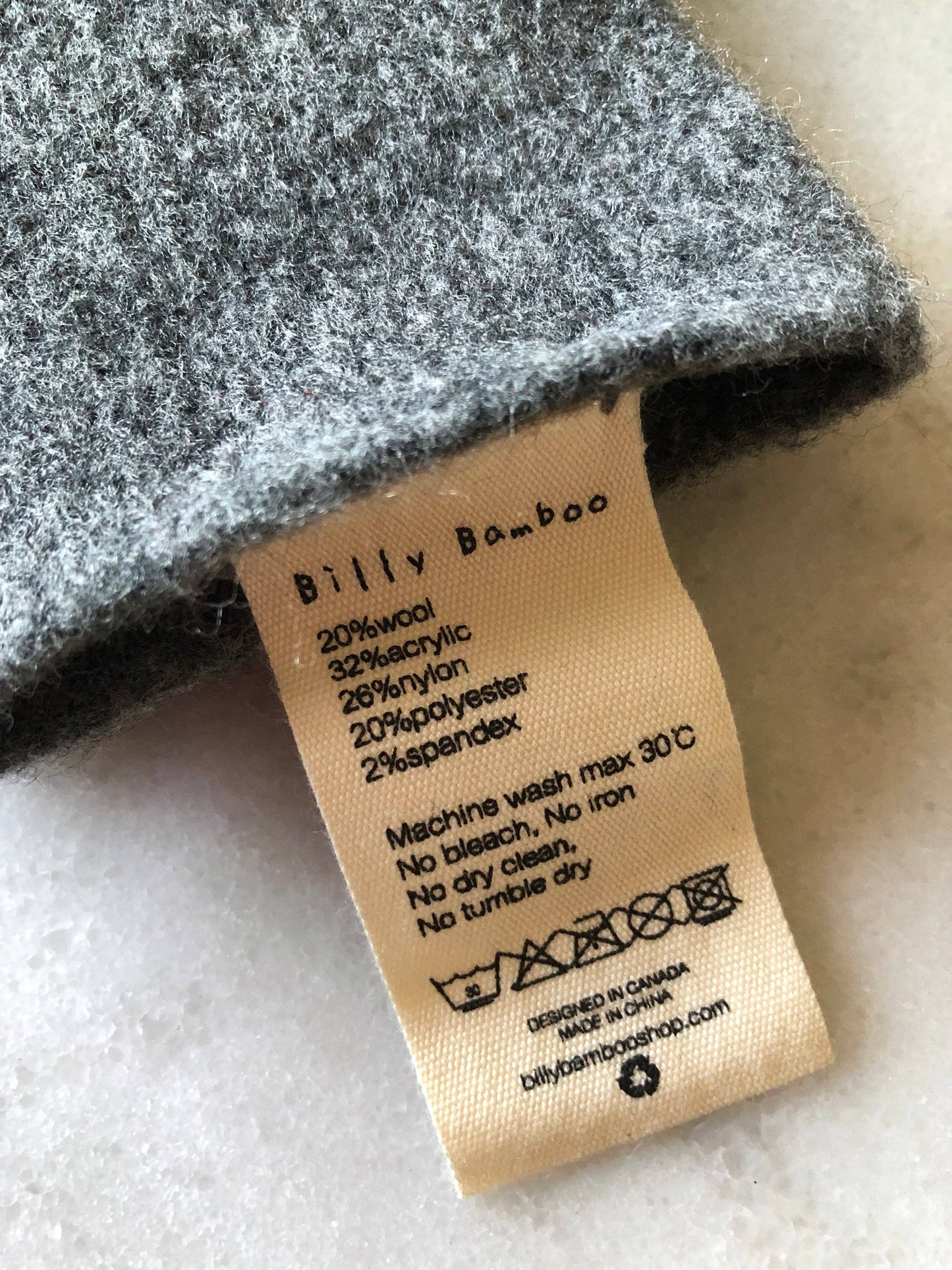 Gants en laine Fuzzy- Billy Bamboo