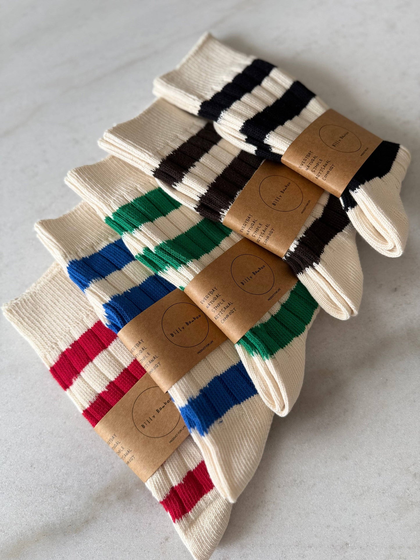 Chaussettes rayures / lignées - Billy Bamboo