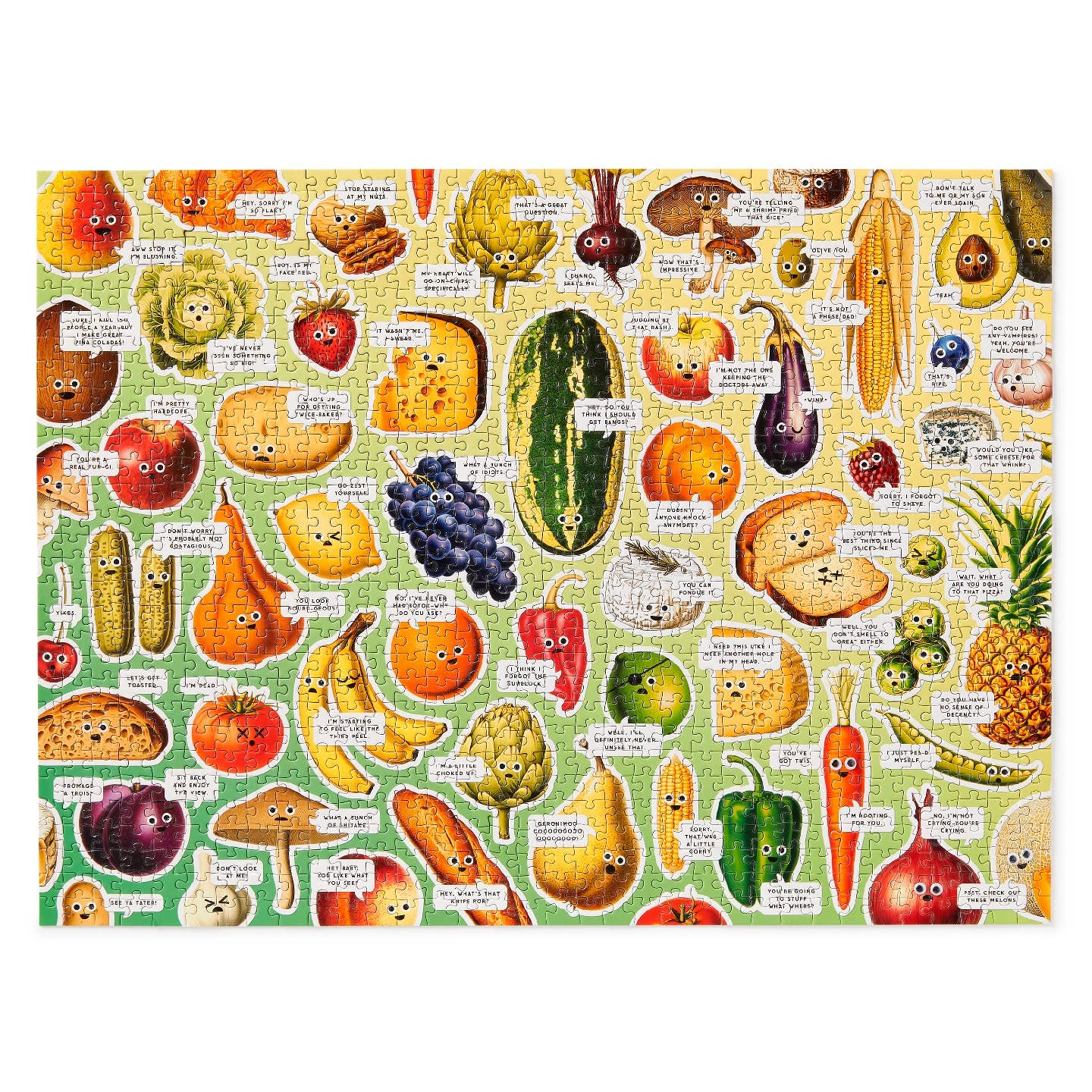 Puzzle Googly Food 1000 Pieces - Raincoast