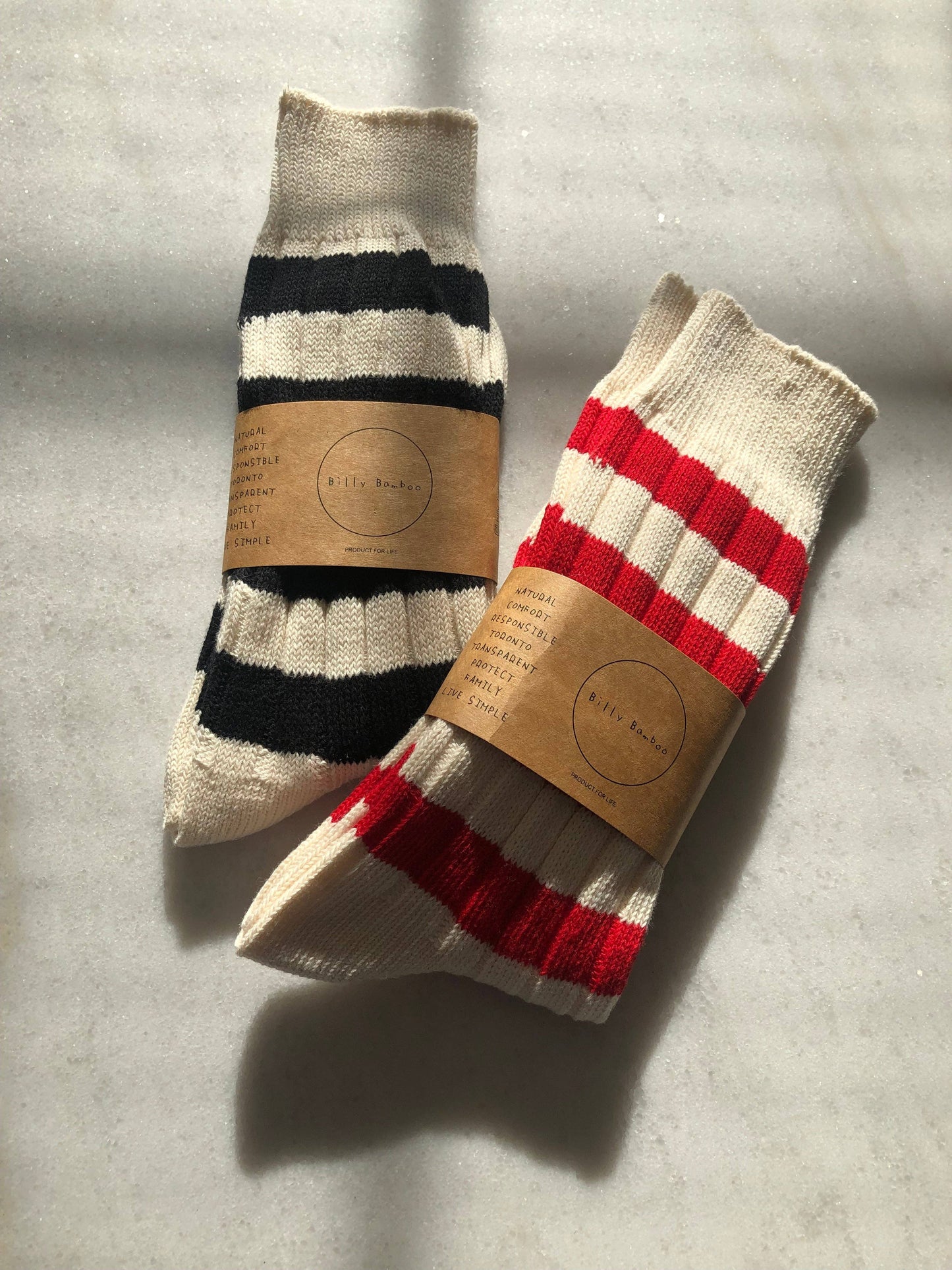 Chaussettes rayures / lignées - Billy Bamboo