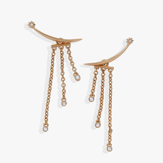Boucles Ear Jacket Etoile Filante - Alex and Ani