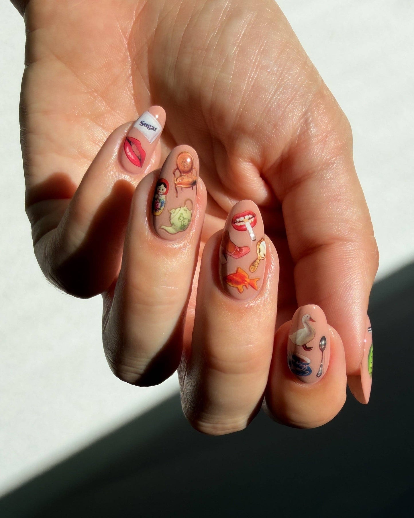 Stickers Ongles Nail Art  HARICOT VERT - Deco Beauty