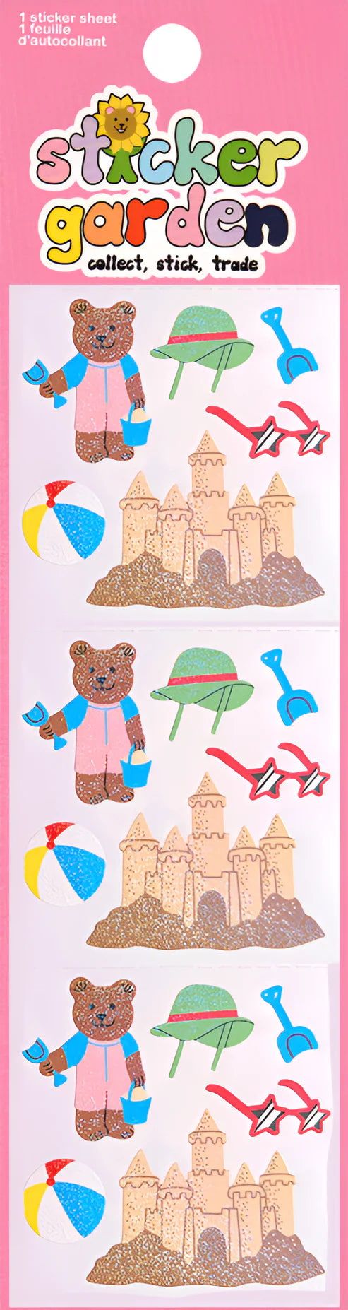 Collection autocollants retro - Sticker Garden
