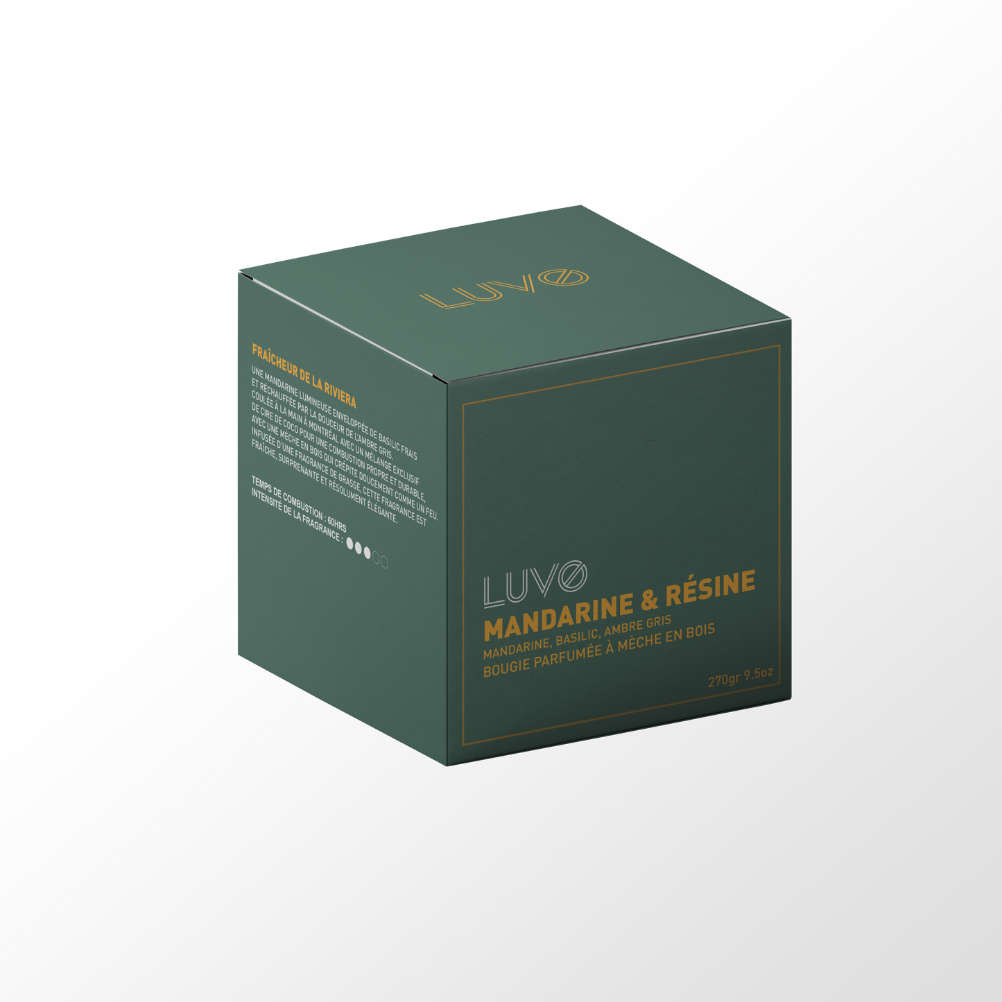 Collection Bougie Grande en verre - LUVO