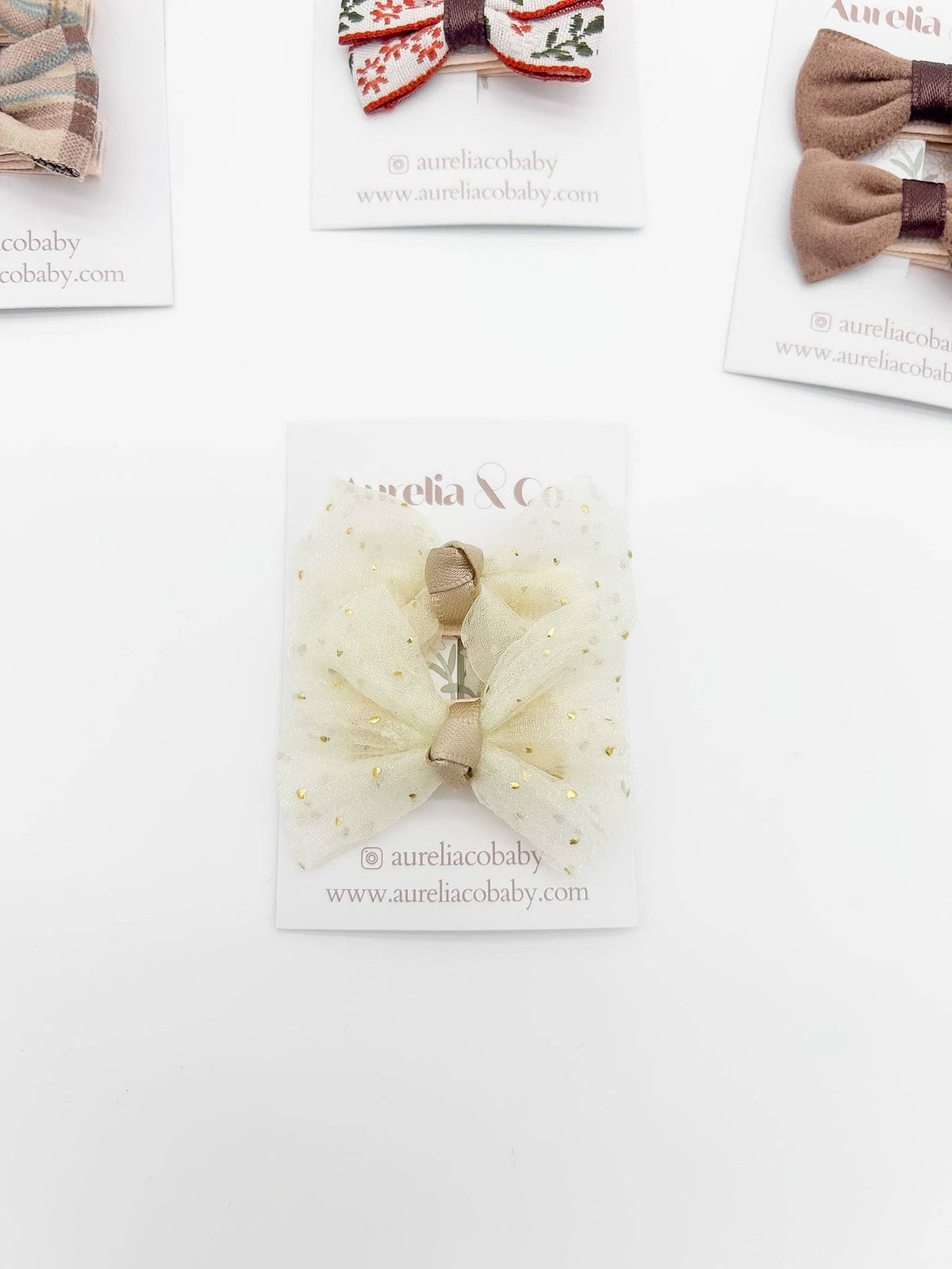 Barrettes Enfant Mini fleur - Aurelia & Co. Baby
