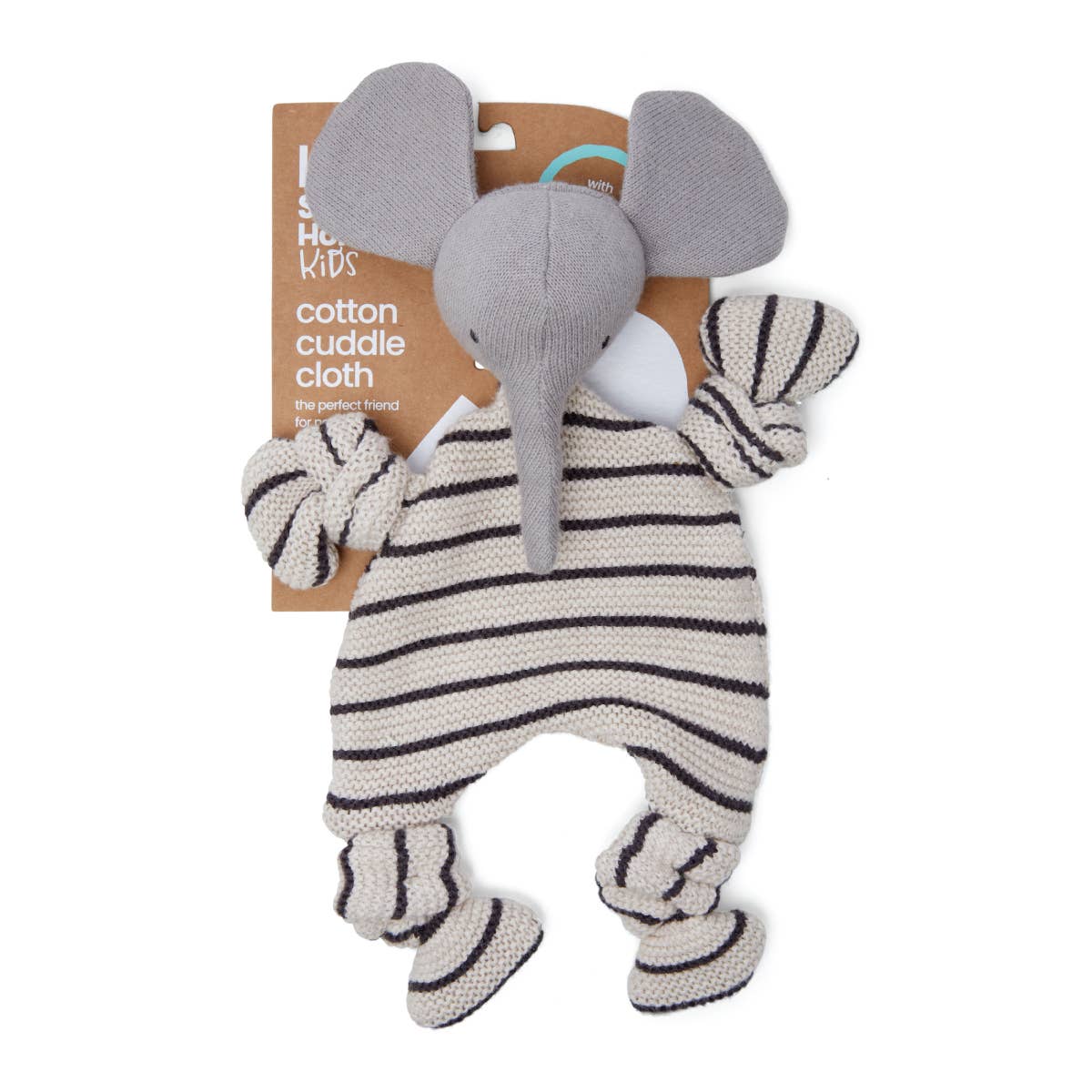 Doudou/peluche éléphant en coton pour bébé - Sophie Home