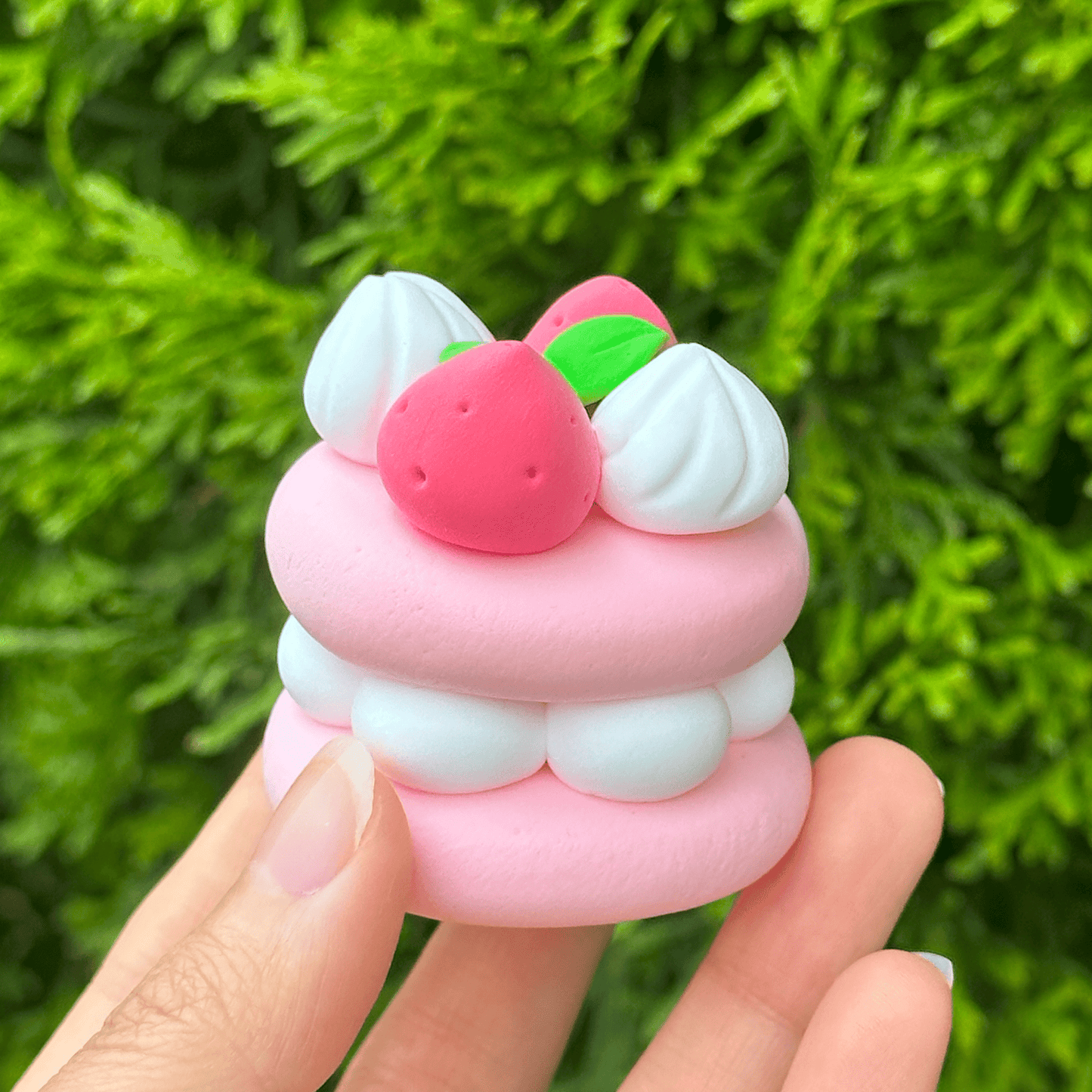 Kit diy argile auto durcissante - Strawberry Shortcake- Claymoo
