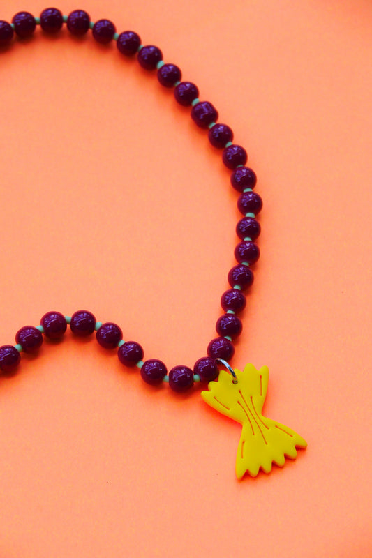 Collier Pasta Farfalle - Crocodile Agile