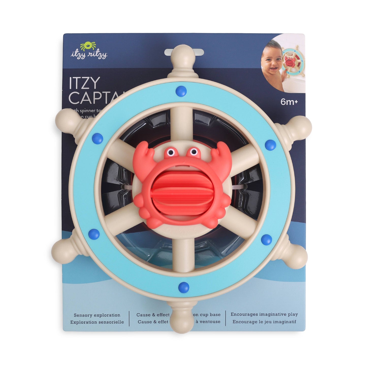 Jouet pour le bain Gouvernail Captain - Itzy Ritzy Canada