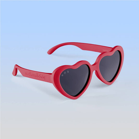 Lunettes de soleil en Coeur Rouge - Cranberry Heart Sunglasses - Roshambo