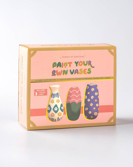 Kit pour peindre des vases - Paint Your own Vases - Journey Of Something