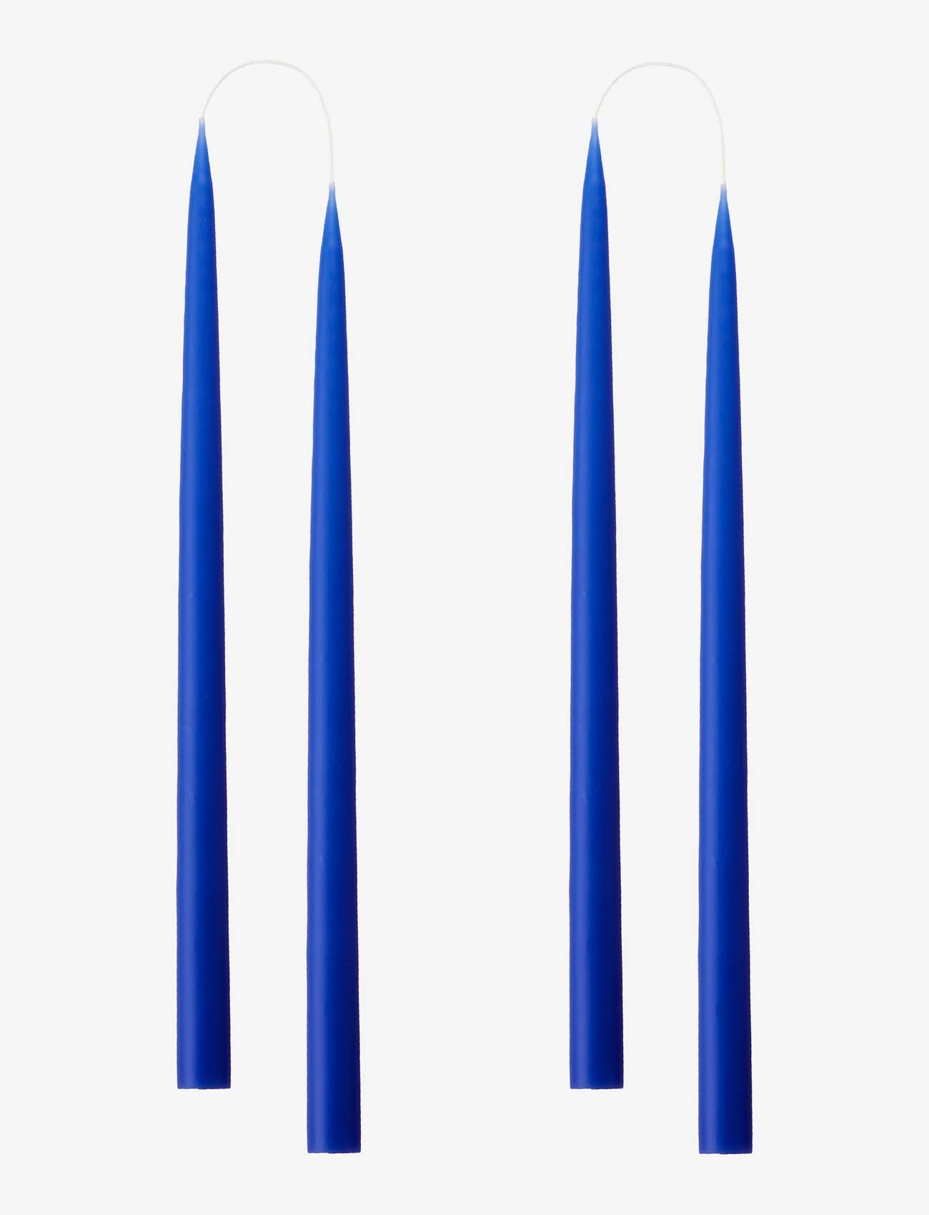Paire de bougies Danoises Cobalt - Taper Candles