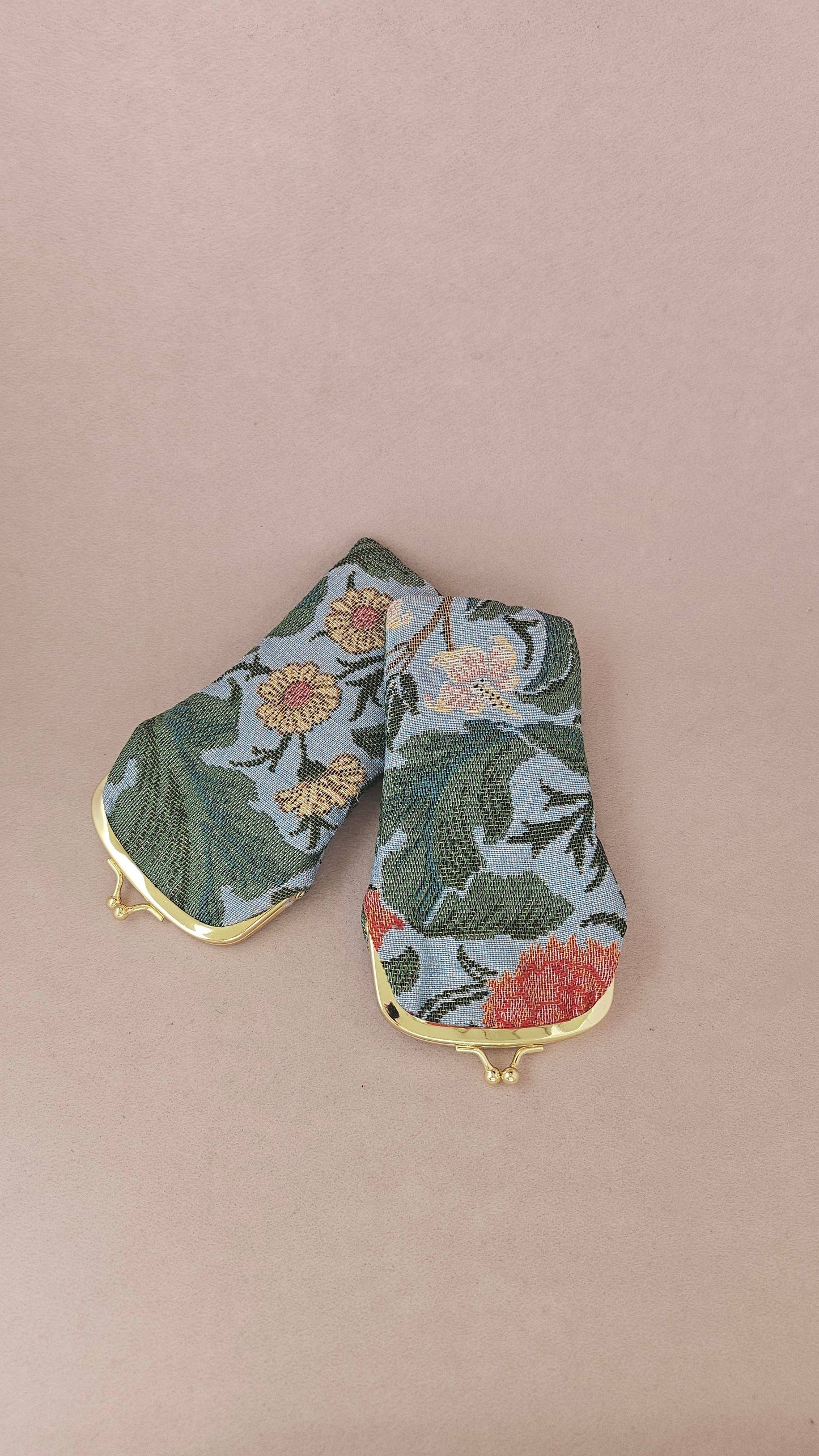 Étui à lunettes Jacquard - Royal marais