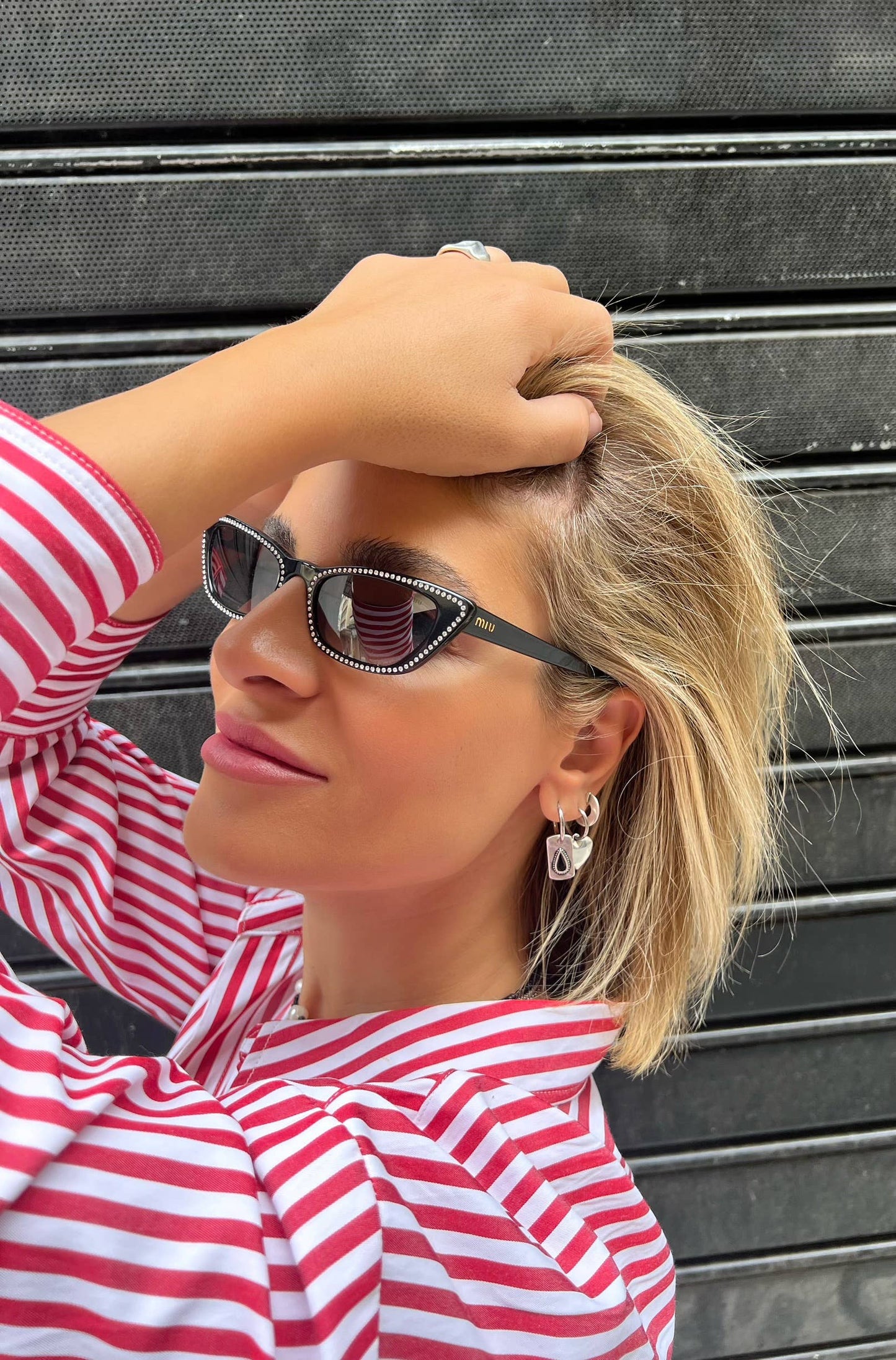 Boucles minimaliste argent - Silver Minimalist Earrings - Christina Christi