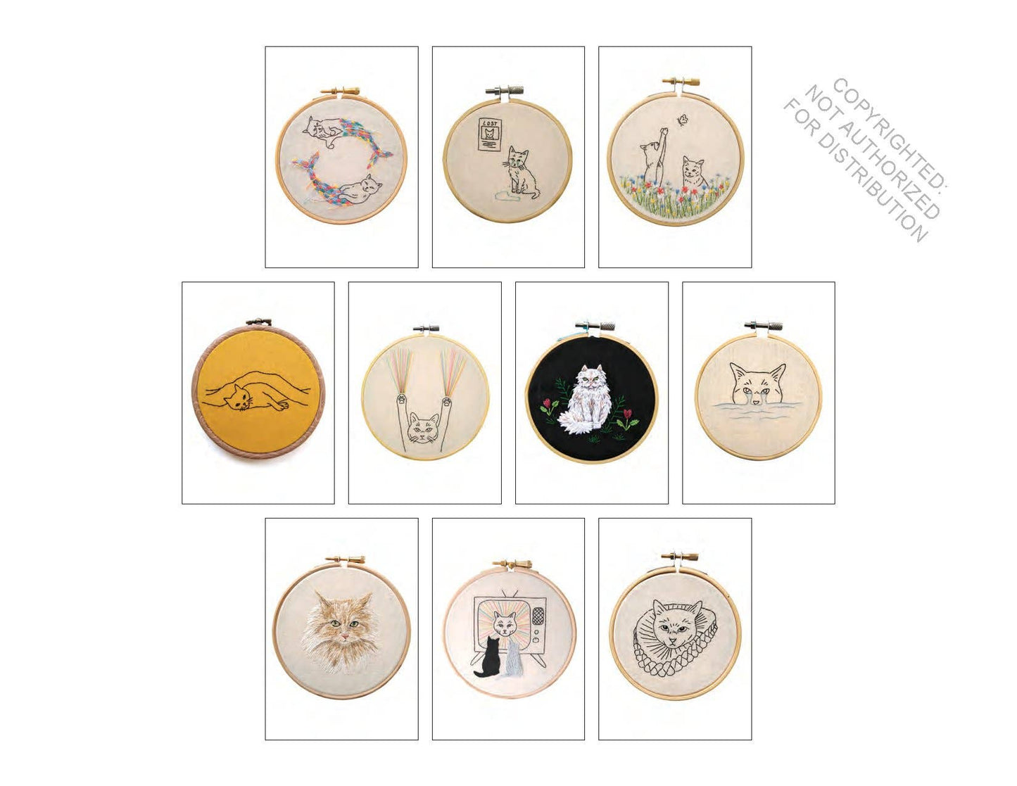 100 cartes postales Cat Box - Raincoast