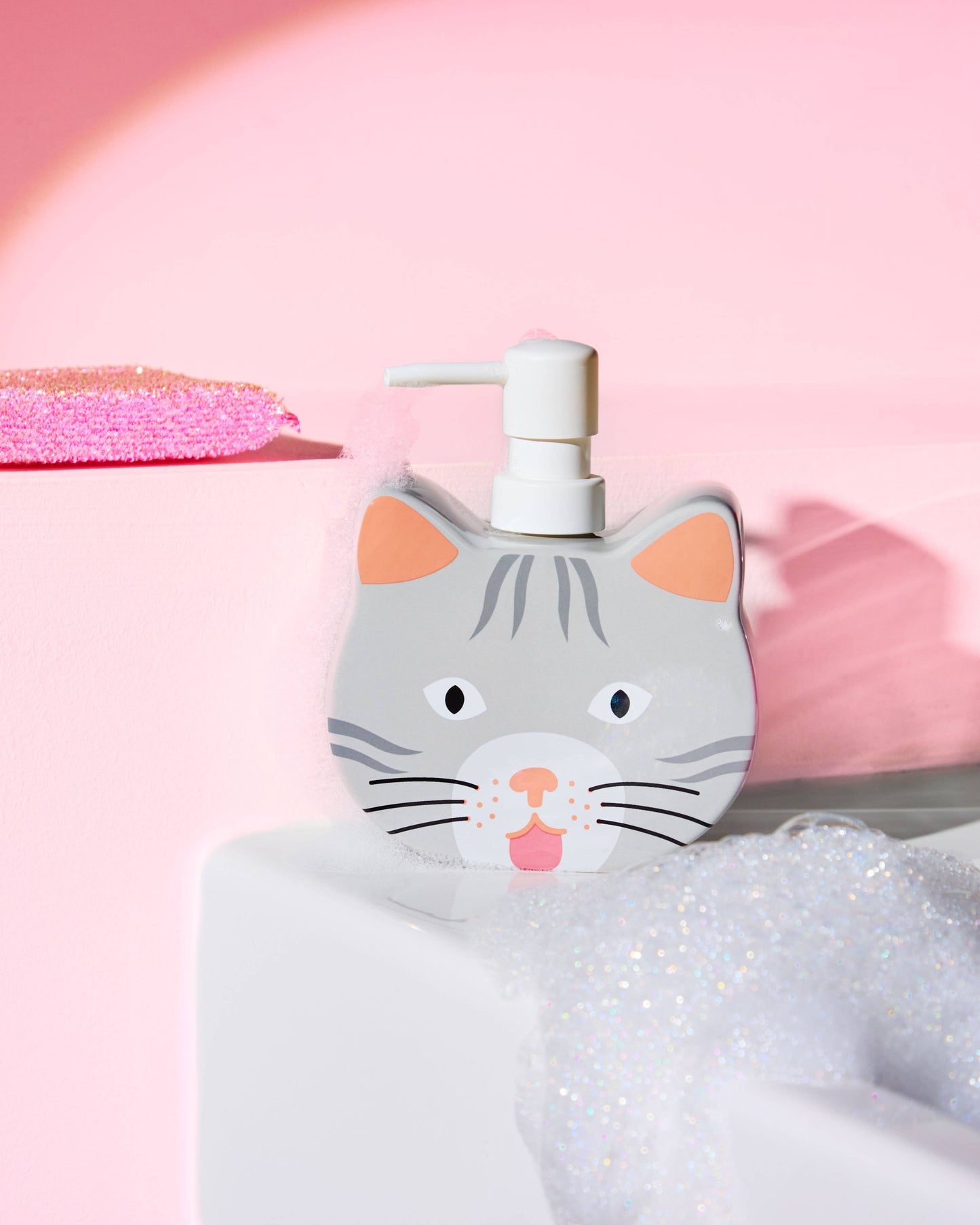 Distributeur de savon chat - Cat soap dispenser - Fluid market
