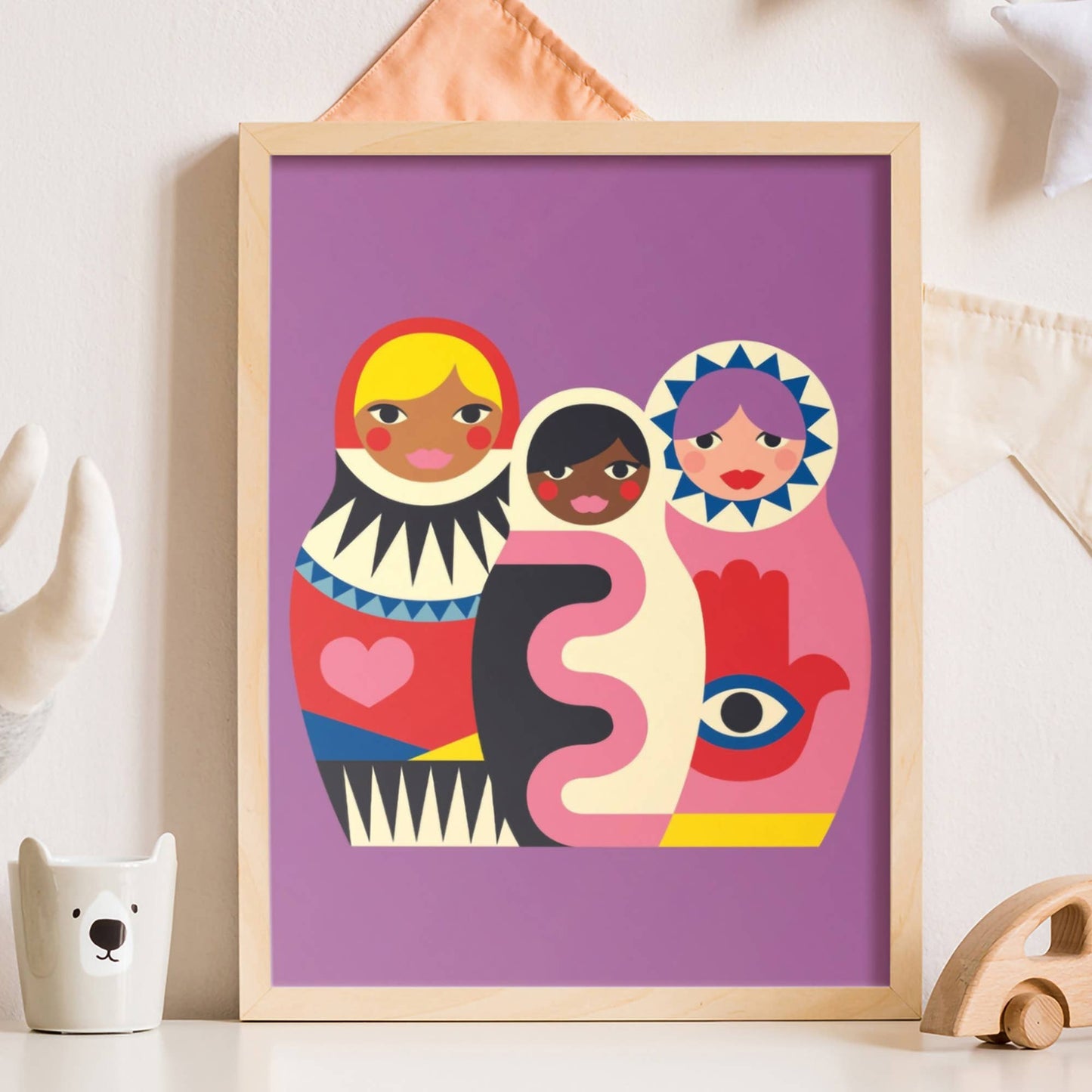 Peinture à numéros Babushkas Paint by number - Journey of Something