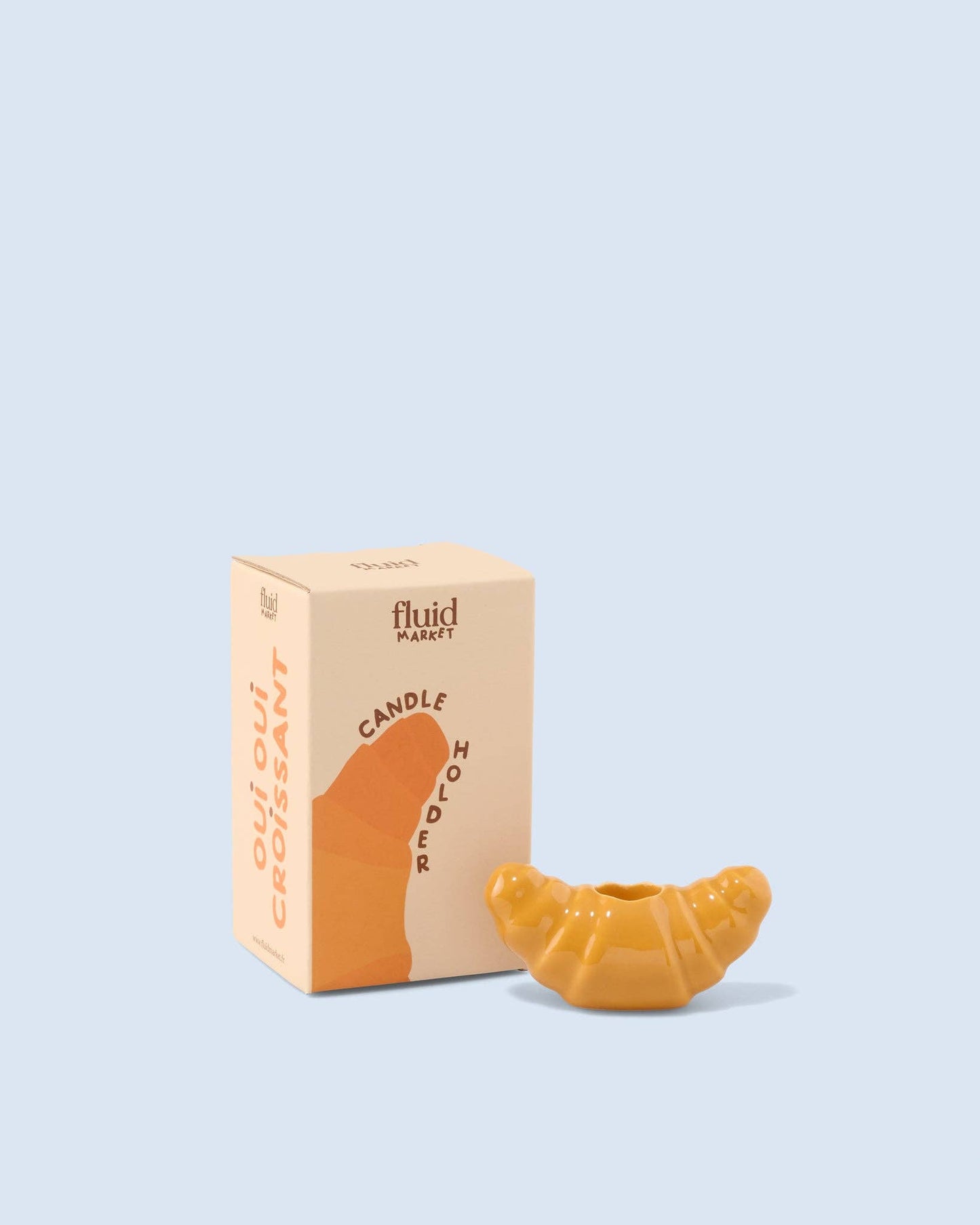 Bougeoir ''Croissant'' Candle Holder - Fluid market