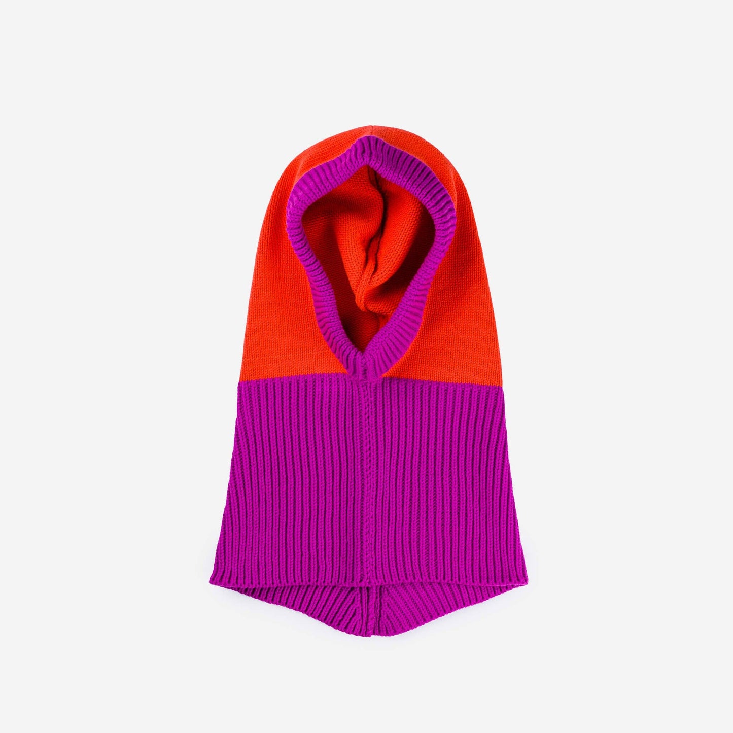 Cagoule Colorblock Knit Hood - Verloop