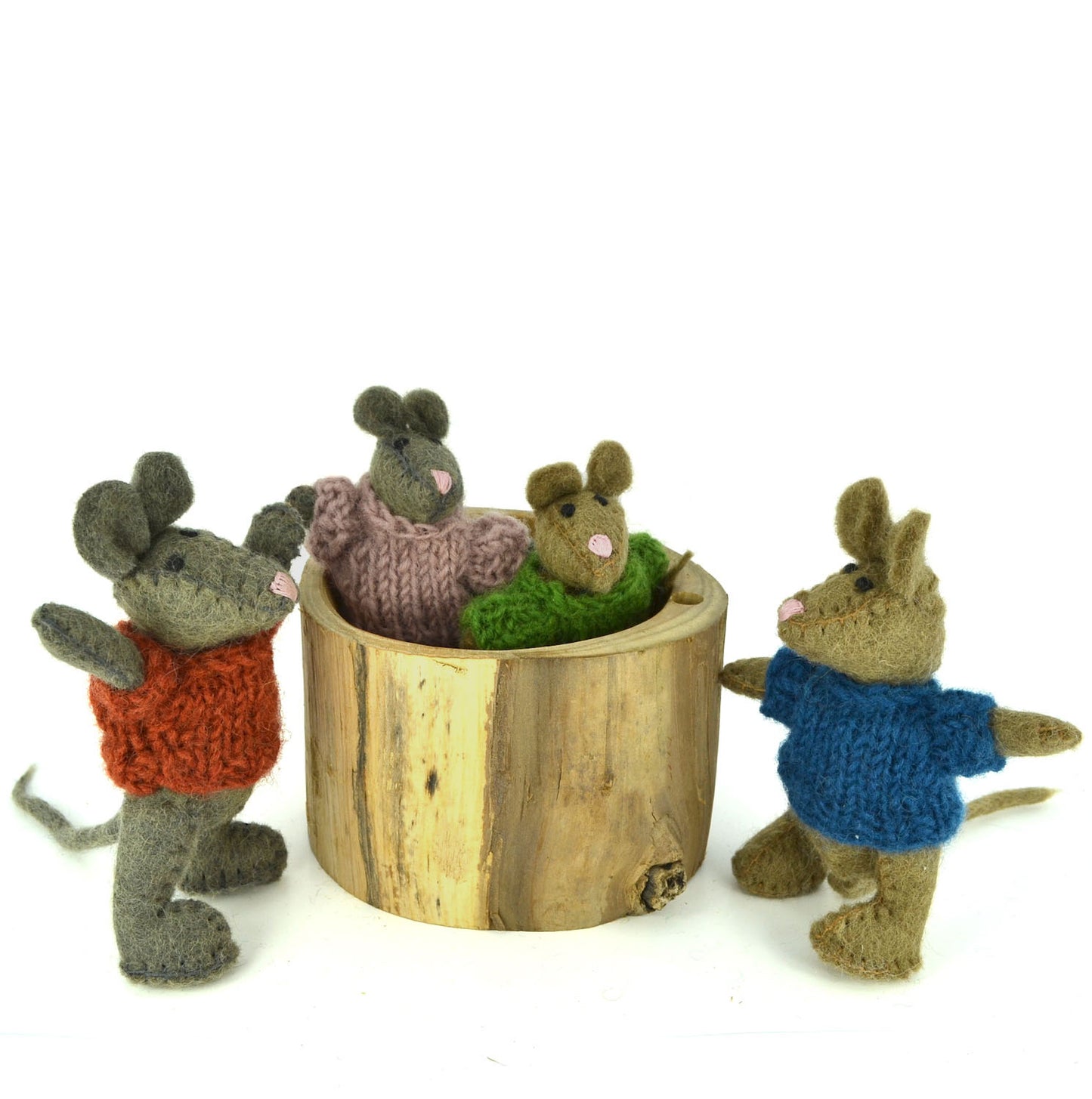 Peluches Famille Souris - Papoose