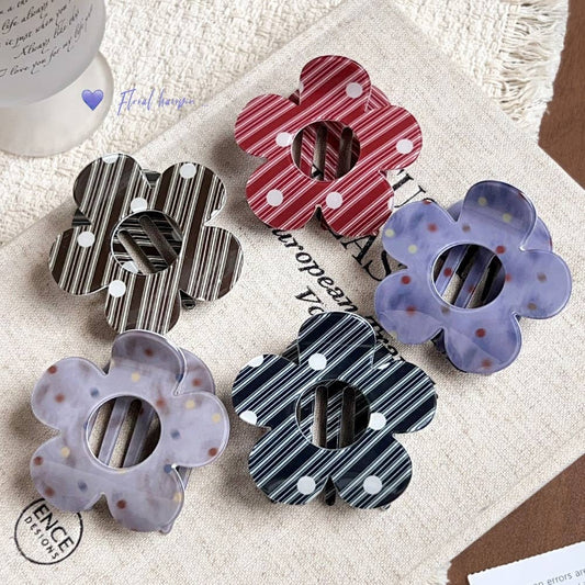 Pince à cheveux fleur - Lady June Accessories