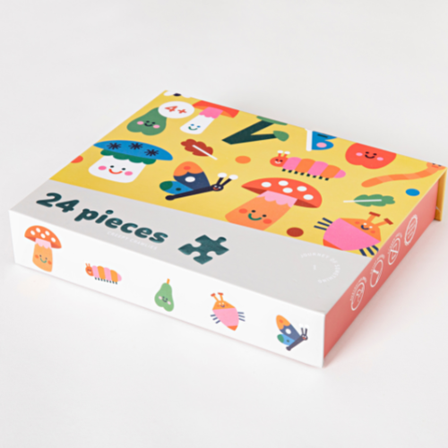 Casse-tête 24 pièces pour enfants ''Creepy Crawlies'' Kids Puzzle - Journey Of Something