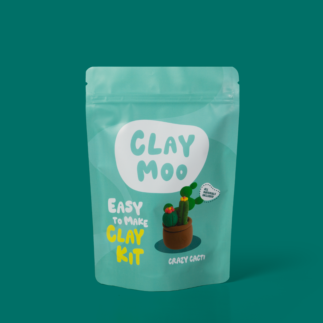 Kit diy argile auto durcissante -Cactus - Claymoo