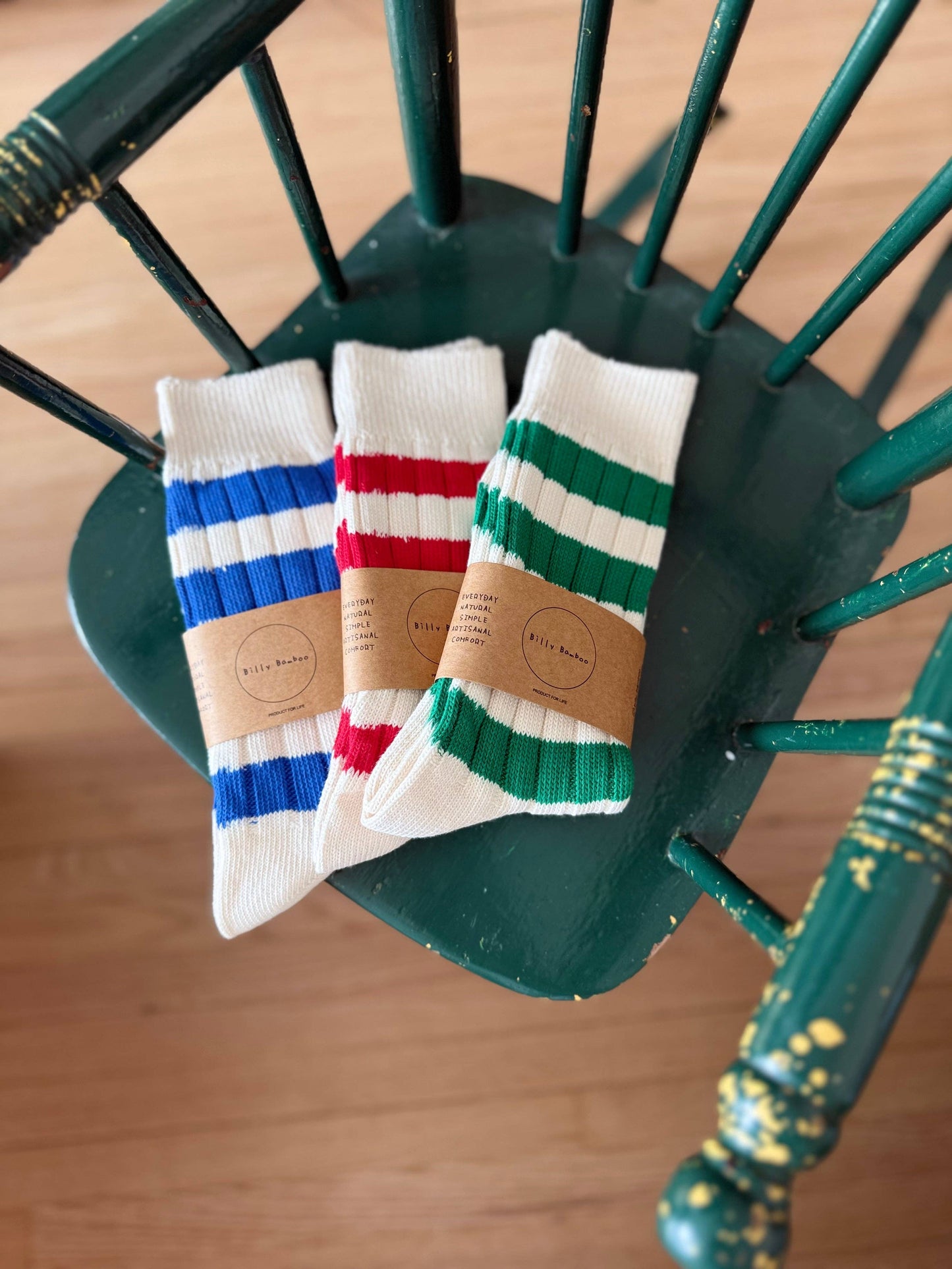 Chaussettes rayures / lignées - Billy Bamboo