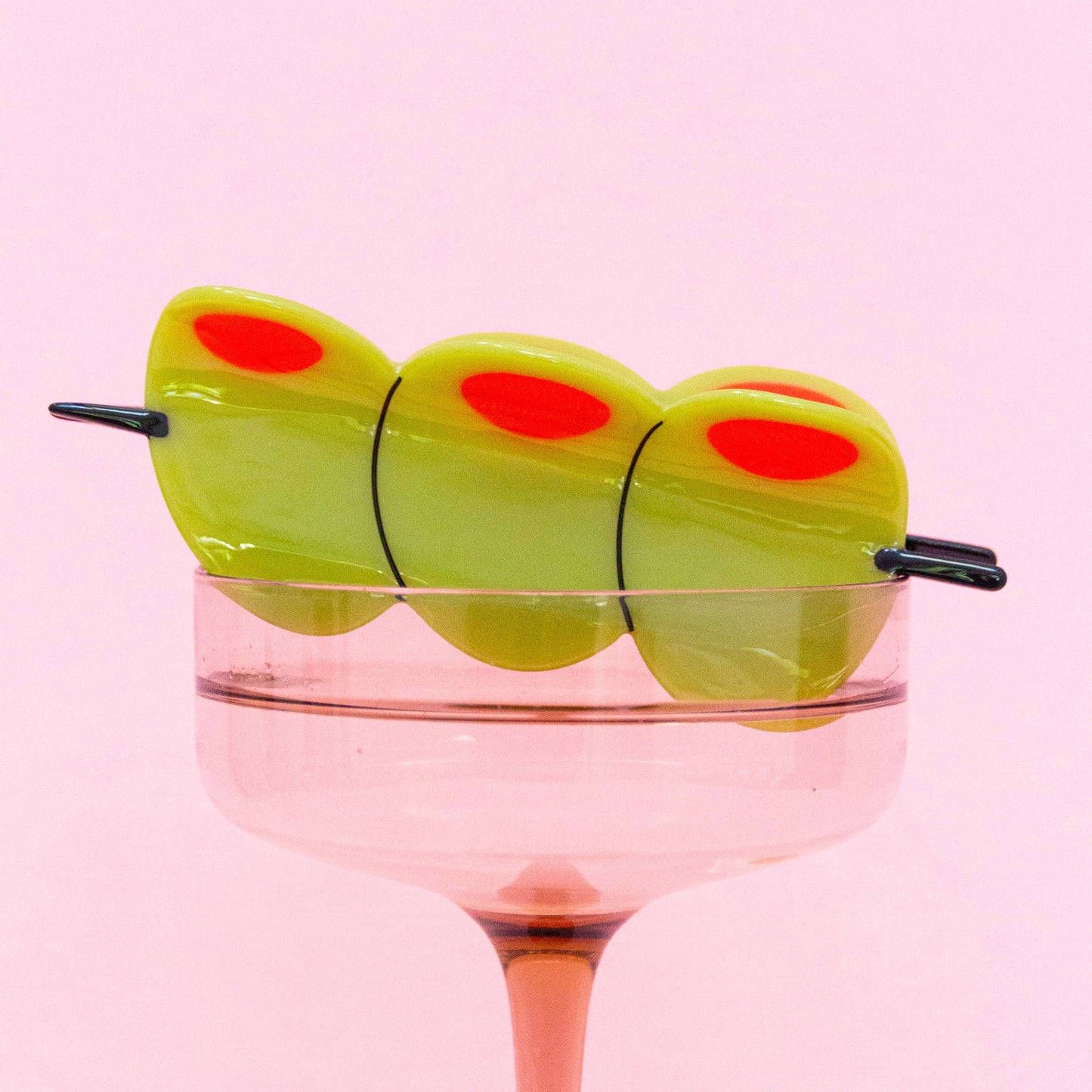 Pince XL Olive Hair Claw - Jenny Lemons