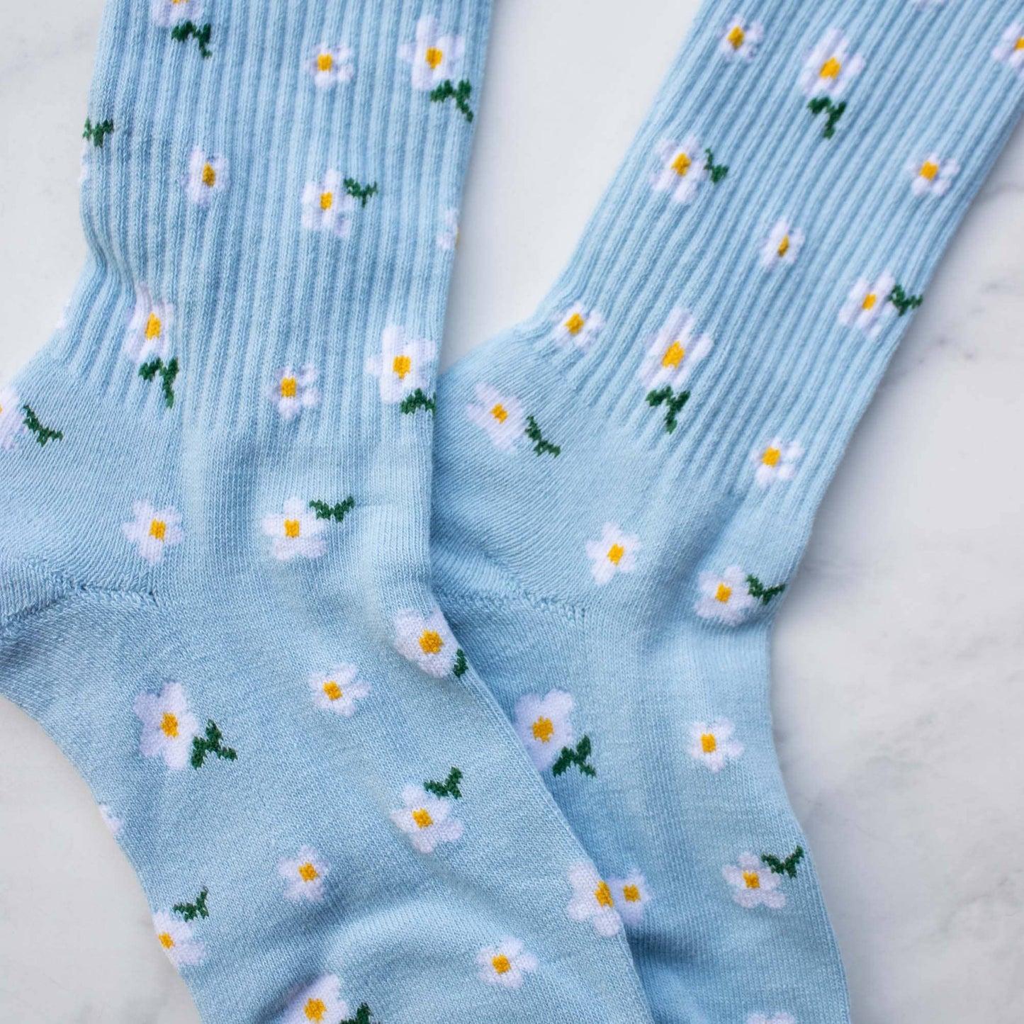 Chaussettes petites fleurs - Tiepology