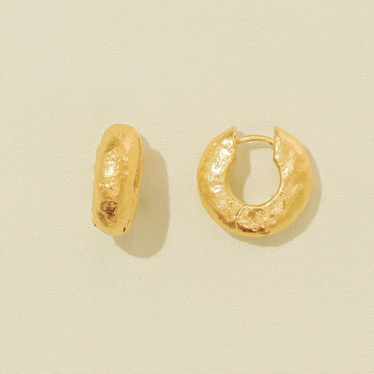 Boucles d'oreilles Anilla or - Agapé Studio